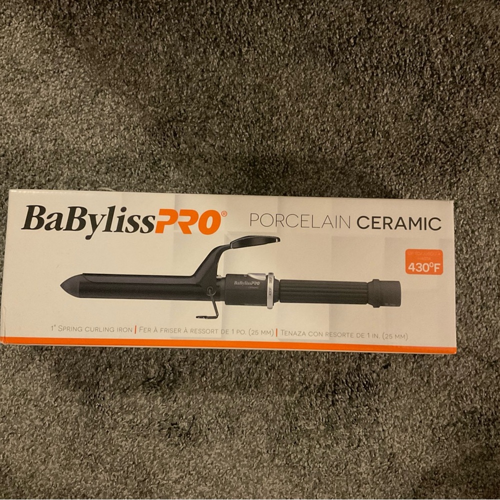 BaBylissPRO Porcelain Ceramic Curling Iron